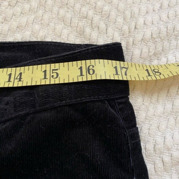 Chaps Black Corduroy Classic Fit Pants Size 12P - Picture 5 of 7